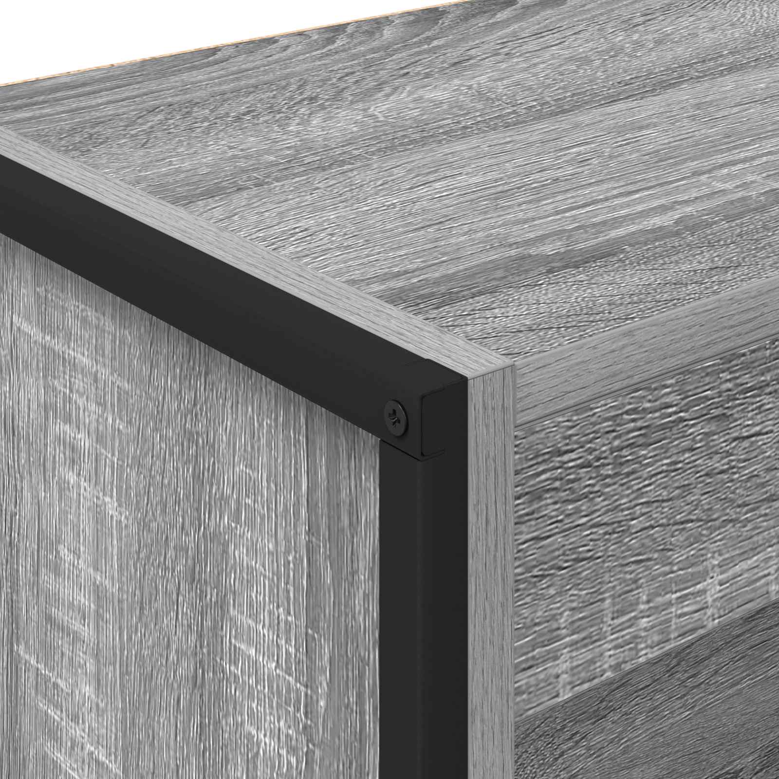 Bücherregal Graues Sonoma 80 x 30 x 86,5 cm Holzwerkstoff