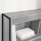 Bücherregal Graues Sonoma 80 x 30 x 86,5 cm Holzwerkstoff