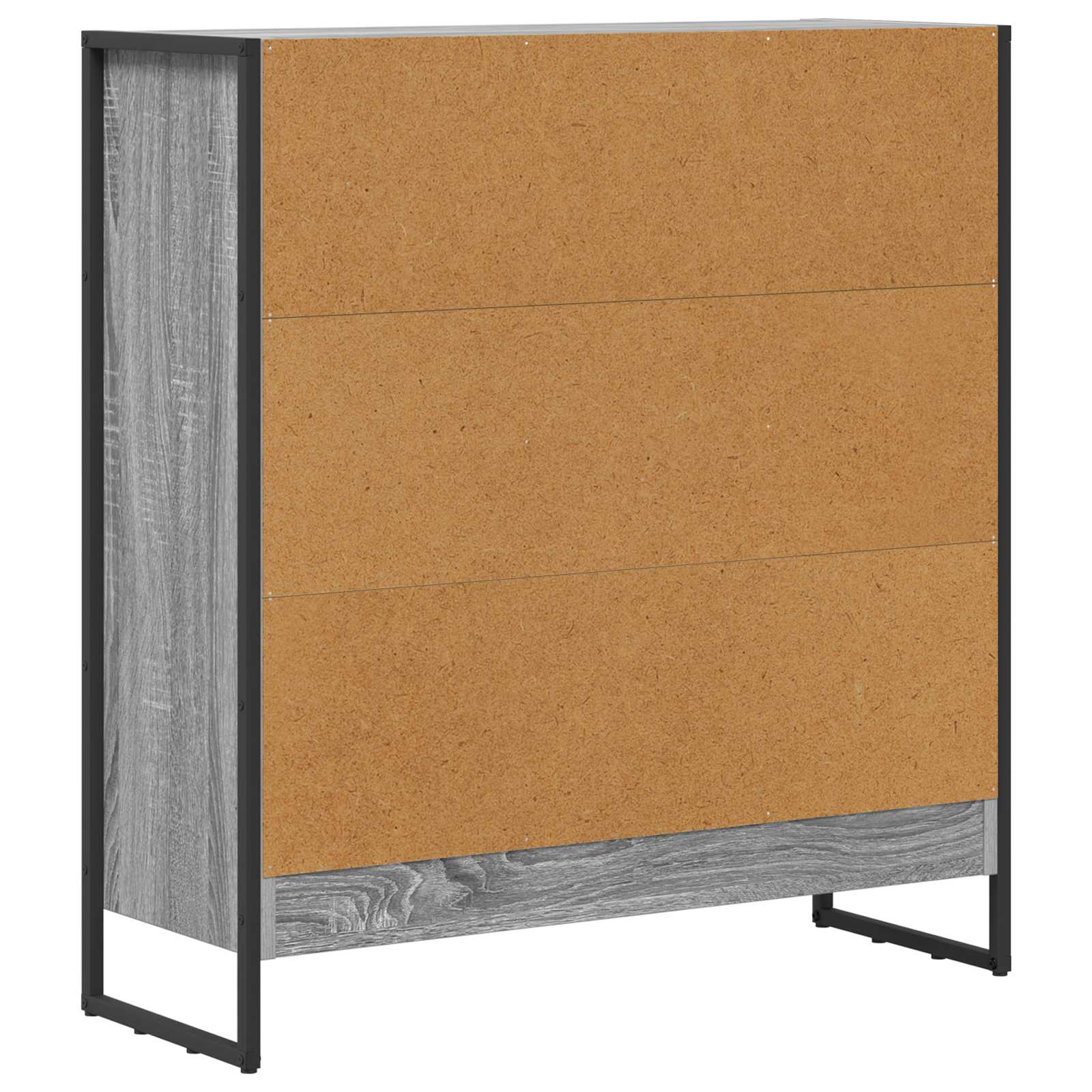 Bücherregal Graues Sonoma 80 x 30 x 86,5 cm Holzwerkstoff