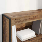 Bücherregal Altholz 80 x 30 x 86,5 cm Holzwerkstoff