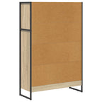 Bücherregal Sonoma 80 x 30 x 121 cm Holzwerkstoff