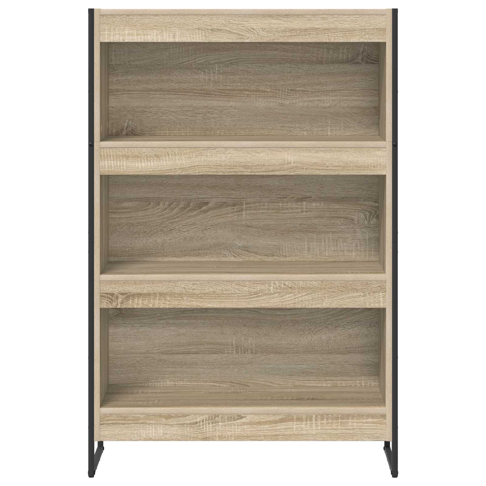Bücherregal Sonoma 80 x 30 x 121 cm Holzwerkstoff
