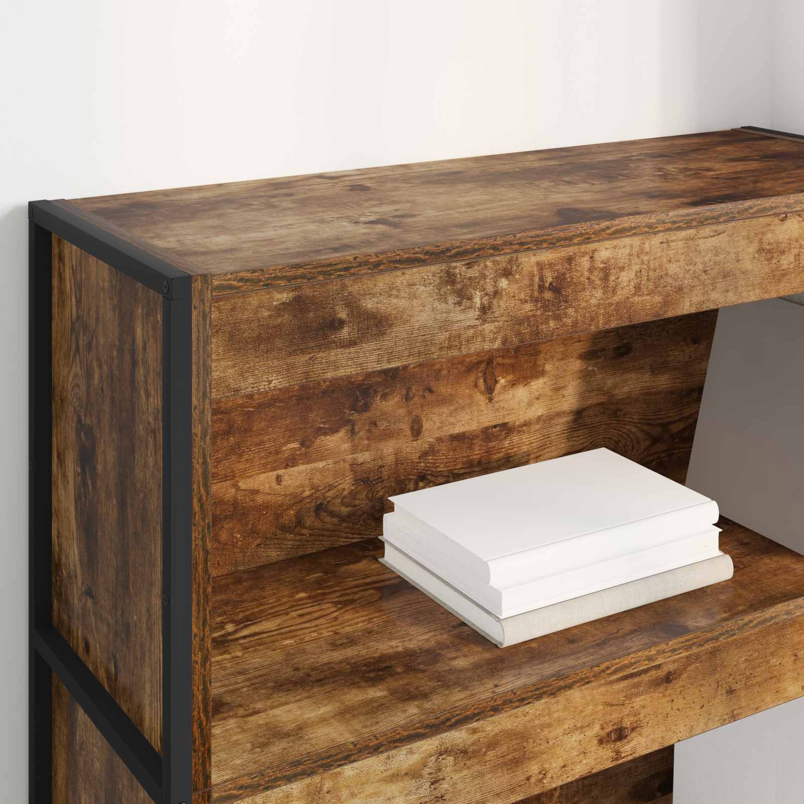 Bücherregal Raucharbe 80 x 30 x 121 cm Holzwerkstoff