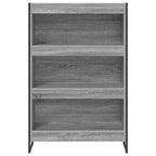 Bücherregal Graues Sonoma 80 x 30 x 121 cm Holzwerkstoff