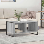 Couchtisch Graues Sonoma 80 x 50 x 40 cm Holzwerkstoff