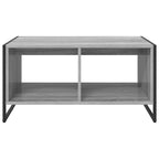 Couchtisch Graues Sonoma 80 x 50 x 40 cm Holzwerkstoff
