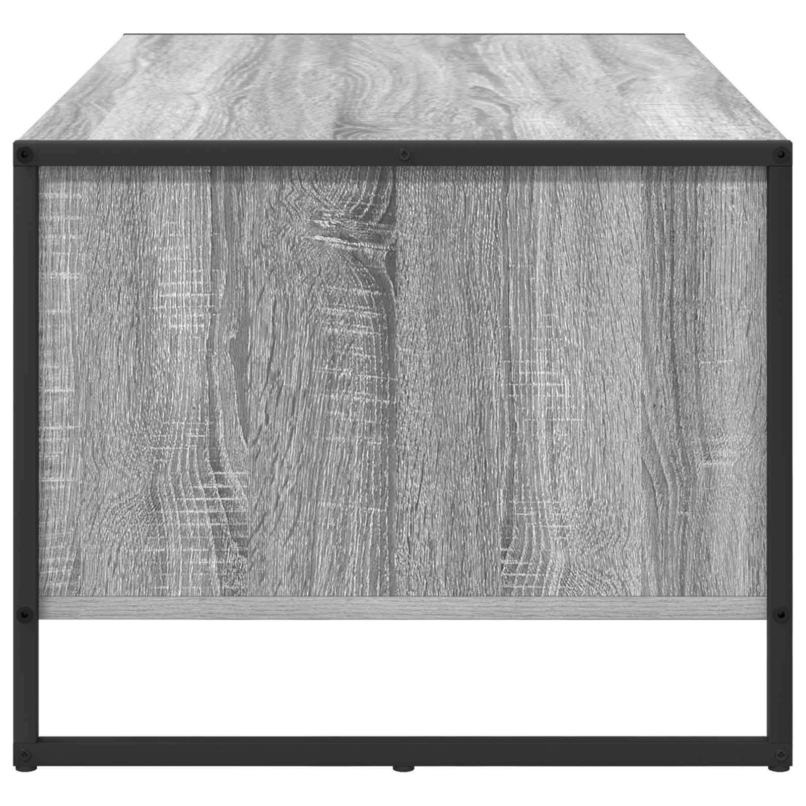 Couchtisch Graues Sonoma 80 x 50 x 40 cm Holzwerkstoff