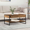 Couchtisch Altholz 80 x 50 x 40 cm Holzwerkstoff