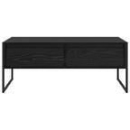 Couchtisch Schwarz Eichen-Optik 100 x 46 x 40 cm Holzwerkstoff