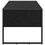 Couchtisch Schwarz Eichen-Optik 100 x 46 x 40 cm Holzwerkstoff