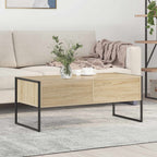 Couchtisch mit Schubladen Sonoma 100 x 46 x 40 cm Holzwerkstoff