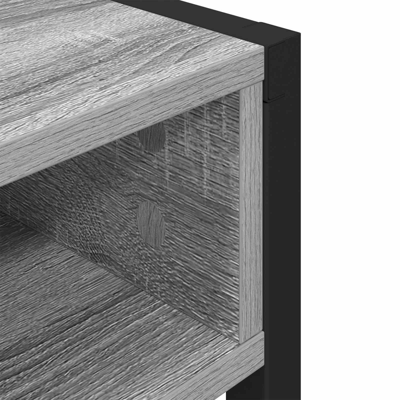 Schreibtisch Graues Sonoma 100 x 50 x 75 cm Holzwerkstoff