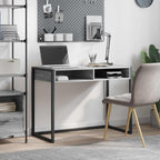 Schreibtisch Graues Sonoma 100 x 50 x 75 cm Holzwerkstoff