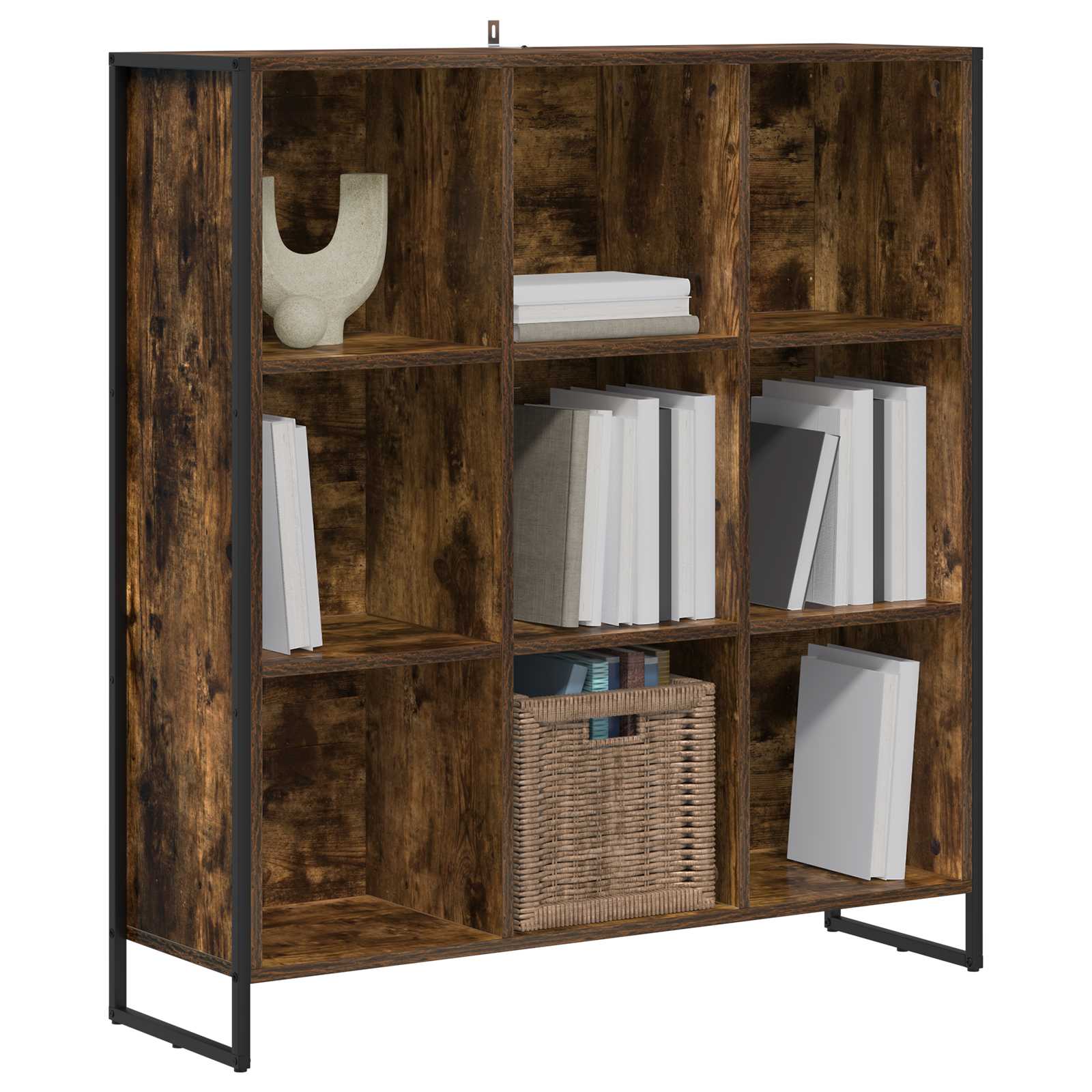 Bücherregal Raucharbe 99,5 x 30 x 108,5 cm Holzwerkstoff