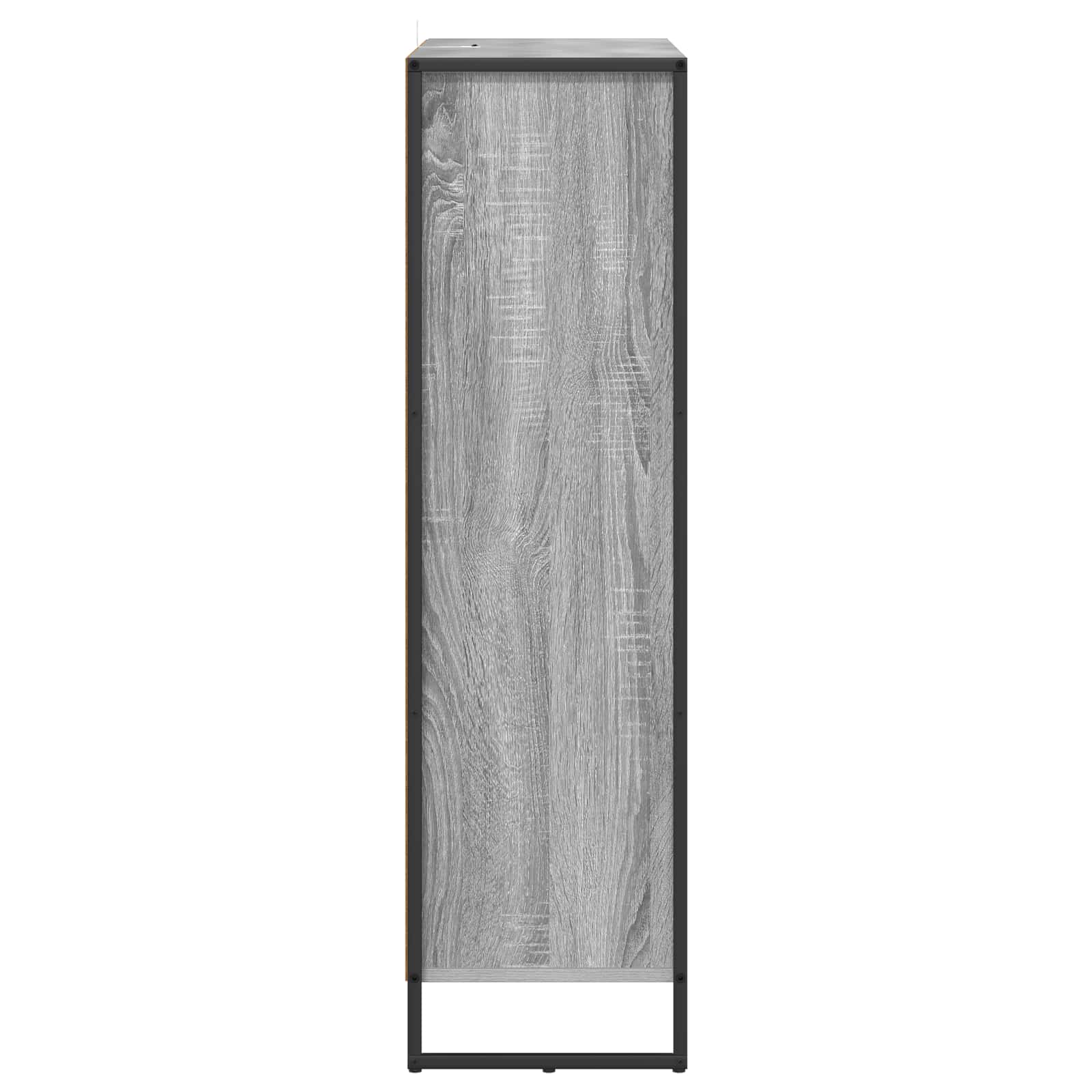 Bücherregal Graues Sonoma 99,5 x 30 x 108,5 cm Holzwerkstoff