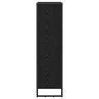 Bücherregal Schwarz Eichen-Optik 99,5 x 30 x 108,5 cm