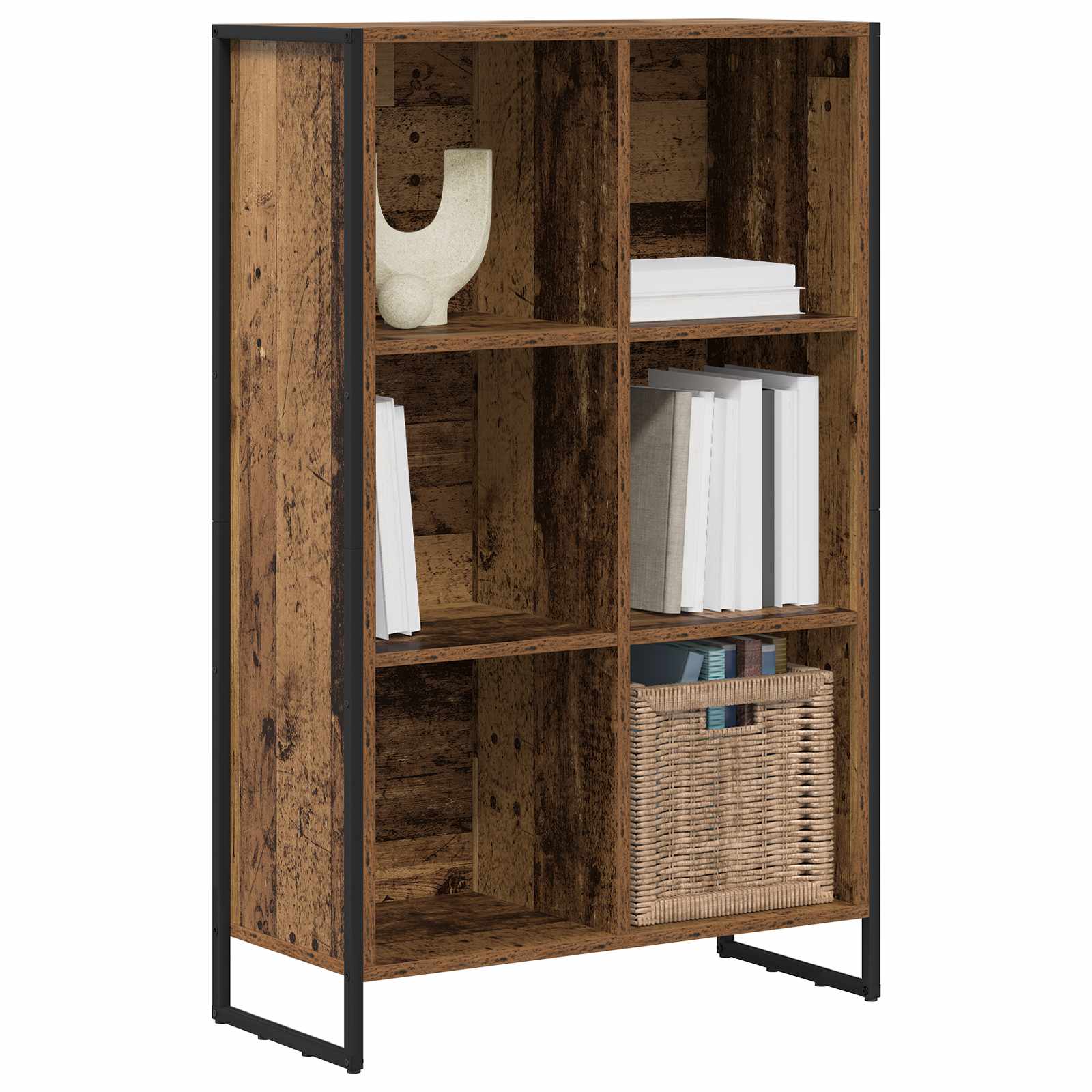 Bücherregal Altholz 99,5 x 30 x 108,5 cm Holzwerkstoff