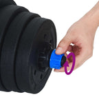 4-in-1 Kurzhantel Langhantel Kettlebell Set 30 kg