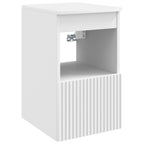 Badezimmerschrank-Set 4 pcs Weiß 100 x 14,5 x 70 cm