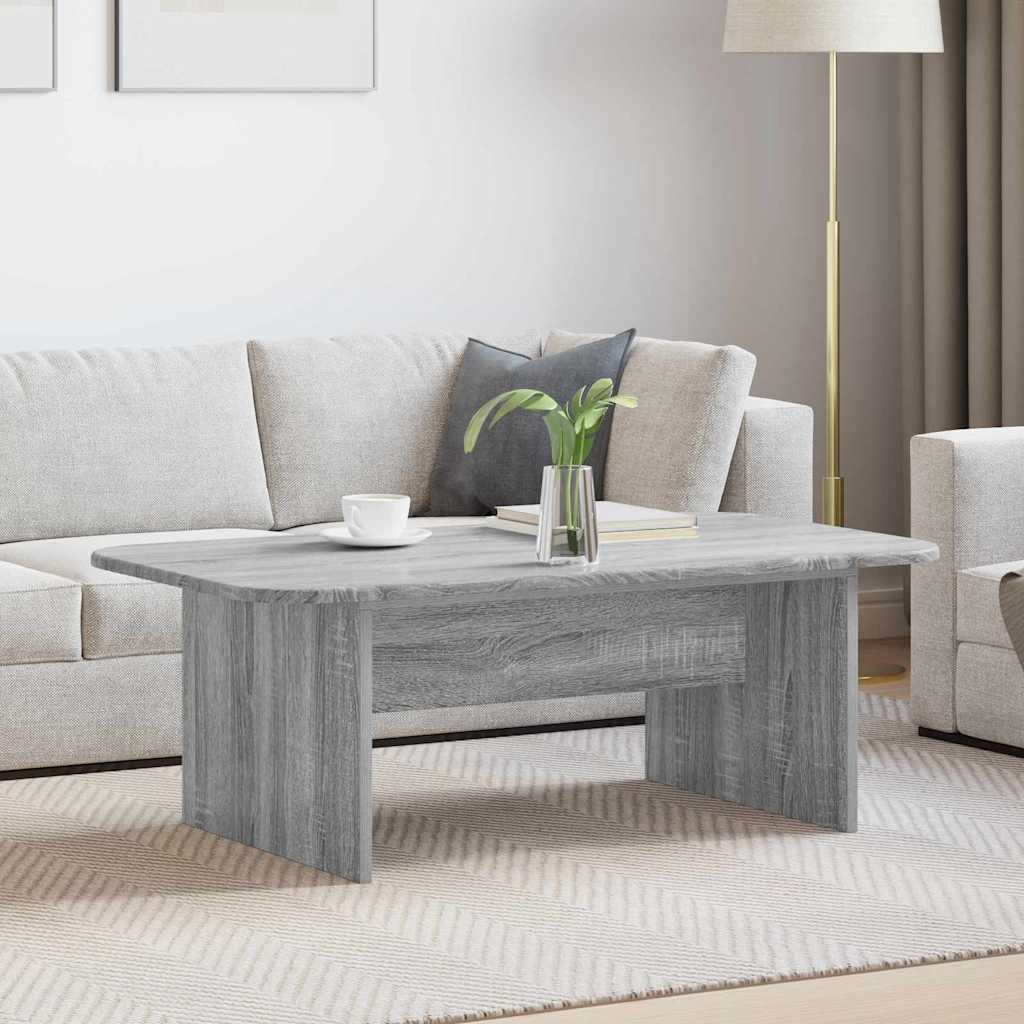 Couchtisch Graues Sonoma 93 x 53 x 33 cm Holzwerkstoff