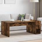 Couchtisch Geräucherte Eiche 101,5 x 50 x 37 cm Holzwerkstoff