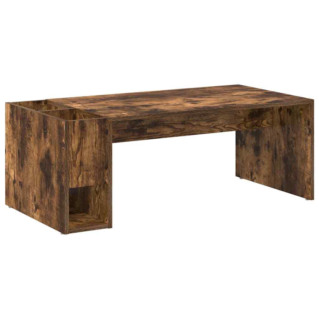 Couchtisch Geräucherte Eiche 101,5 x 50 x 37 cm Holzwerkstoff