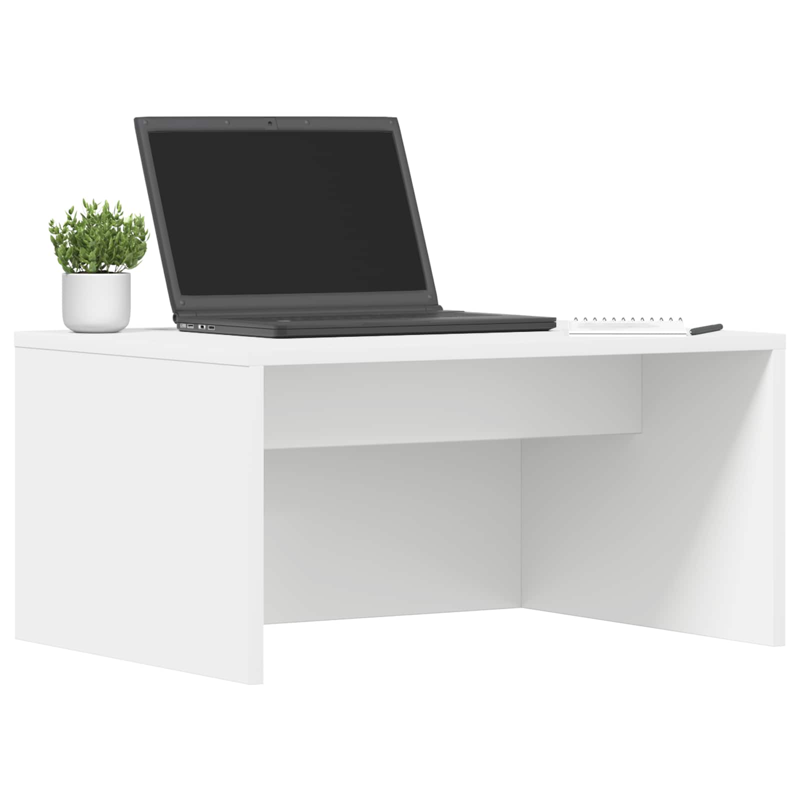 Wandtisch Wandmontiert Weiß 60 x 45 x 30 cm Holzwerkstoff
