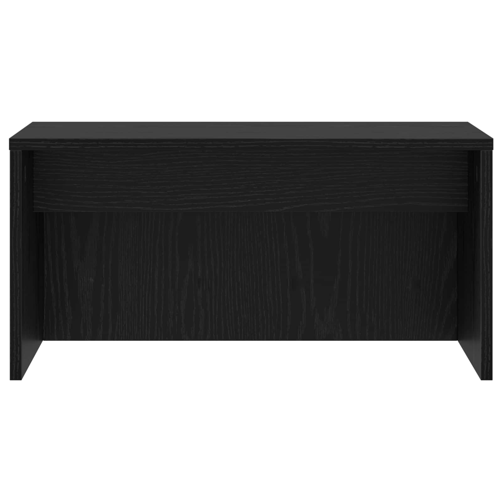 Wandtisch Schwarz Eichen-Optik 60 x 45 x 30 cm Holzwerkstoff