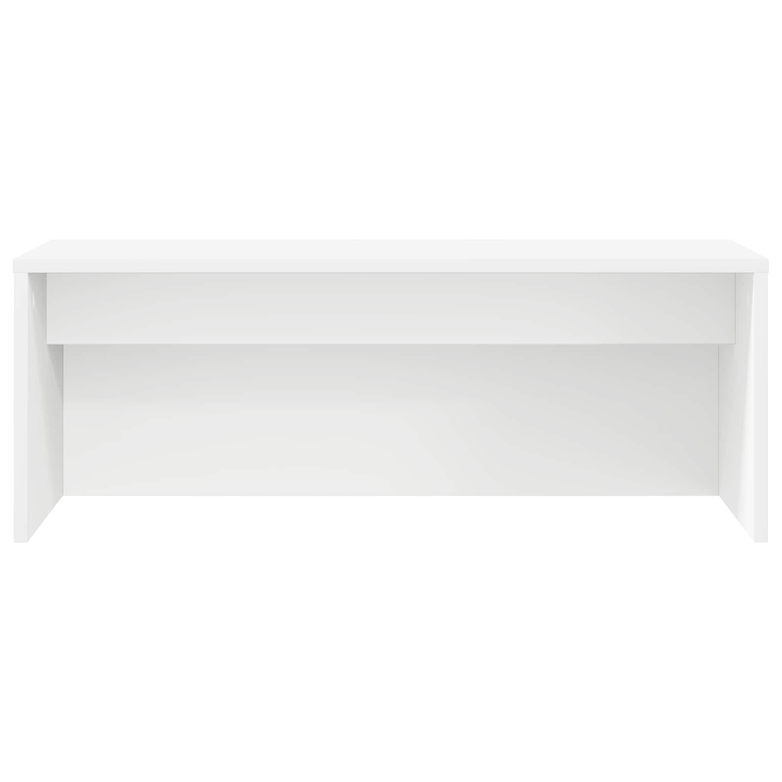 Wandtisch Wandmontiert Weiß 80 x 45 x 30 cm Holzwerkstoff