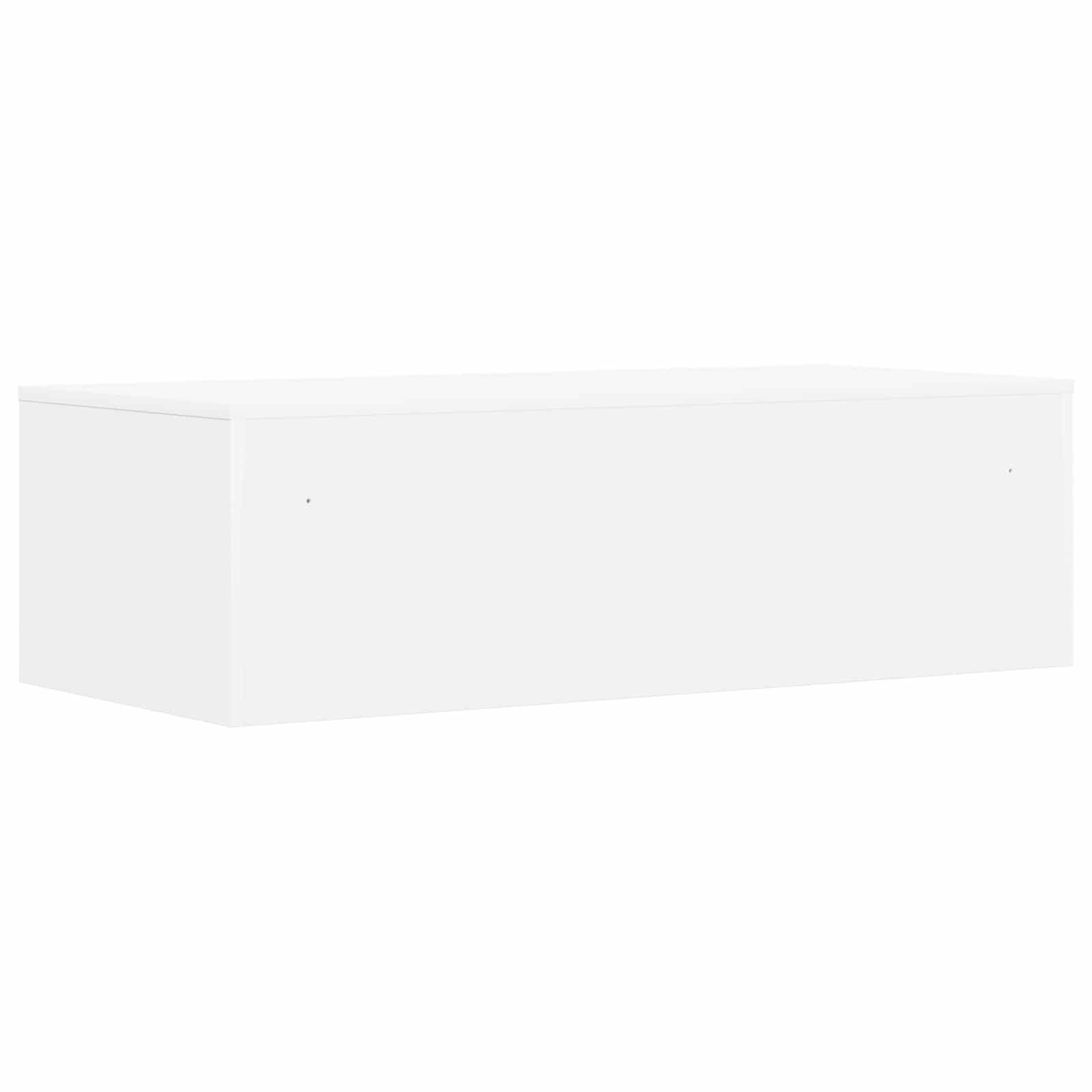 Wandtisch Wandmontiert Weiß 100 x 45 x 30 cm Holzwerkstoff
