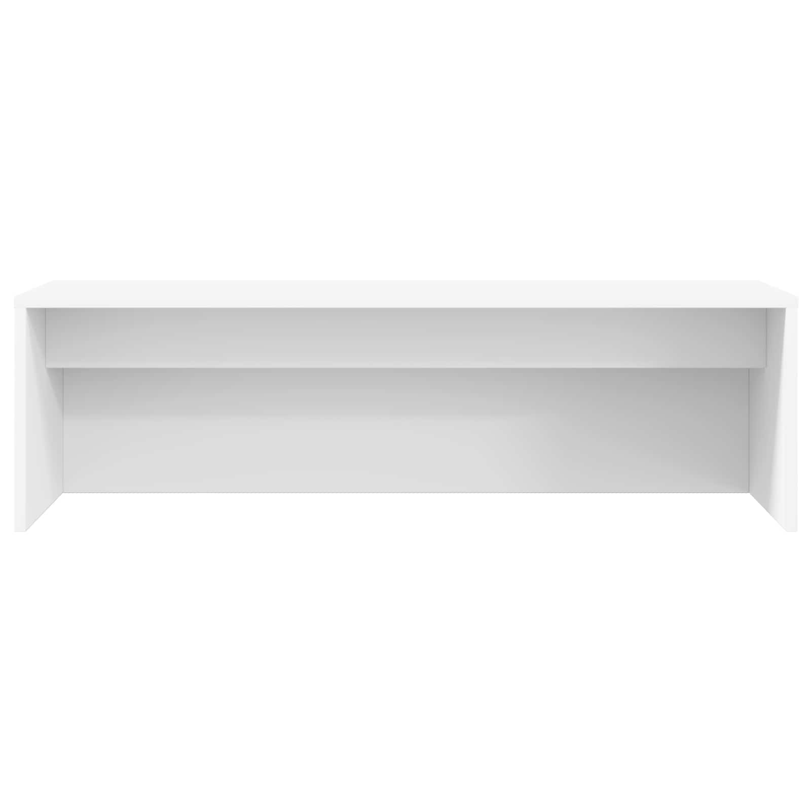 Wandtisch Wandmontiert Weiß 100 x 45 x 30 cm Holzwerkstoff