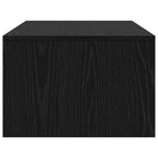 Wandtisch Schwarz Eichen-Optik 100 x 45 x 30 cm Holzwerkstoff