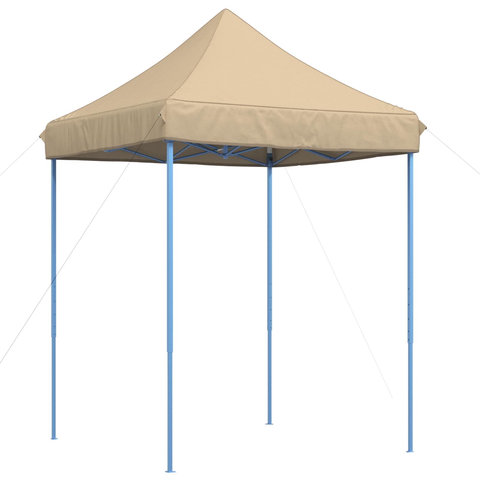 Party-Zelt Beige 200 x 200 x 306 cm Oxford-Stoff