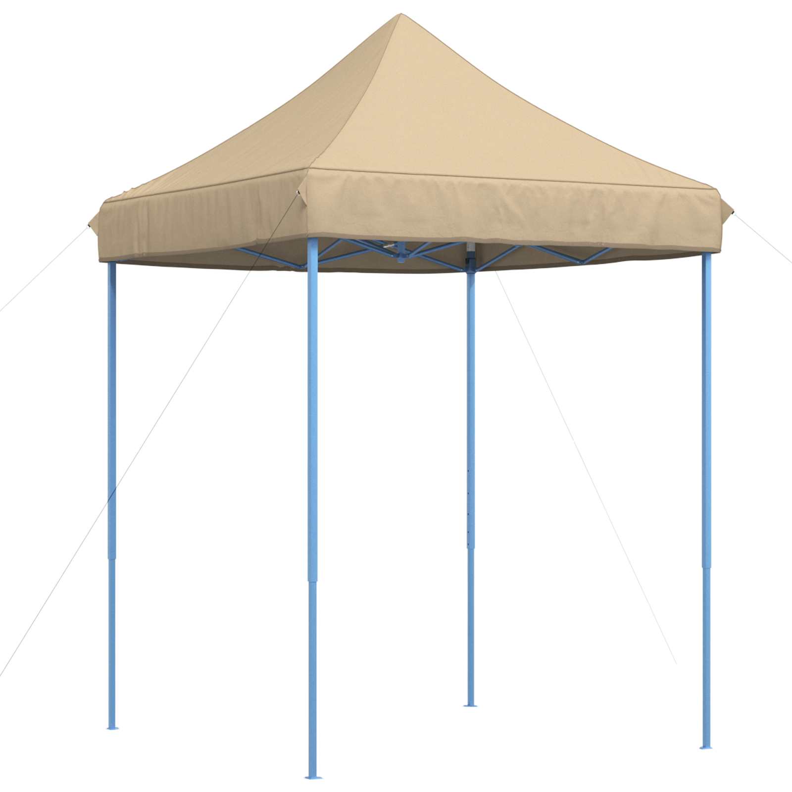 Party-Zelt Beige 200 x 200 x 306 cm Oxford-Stoff
