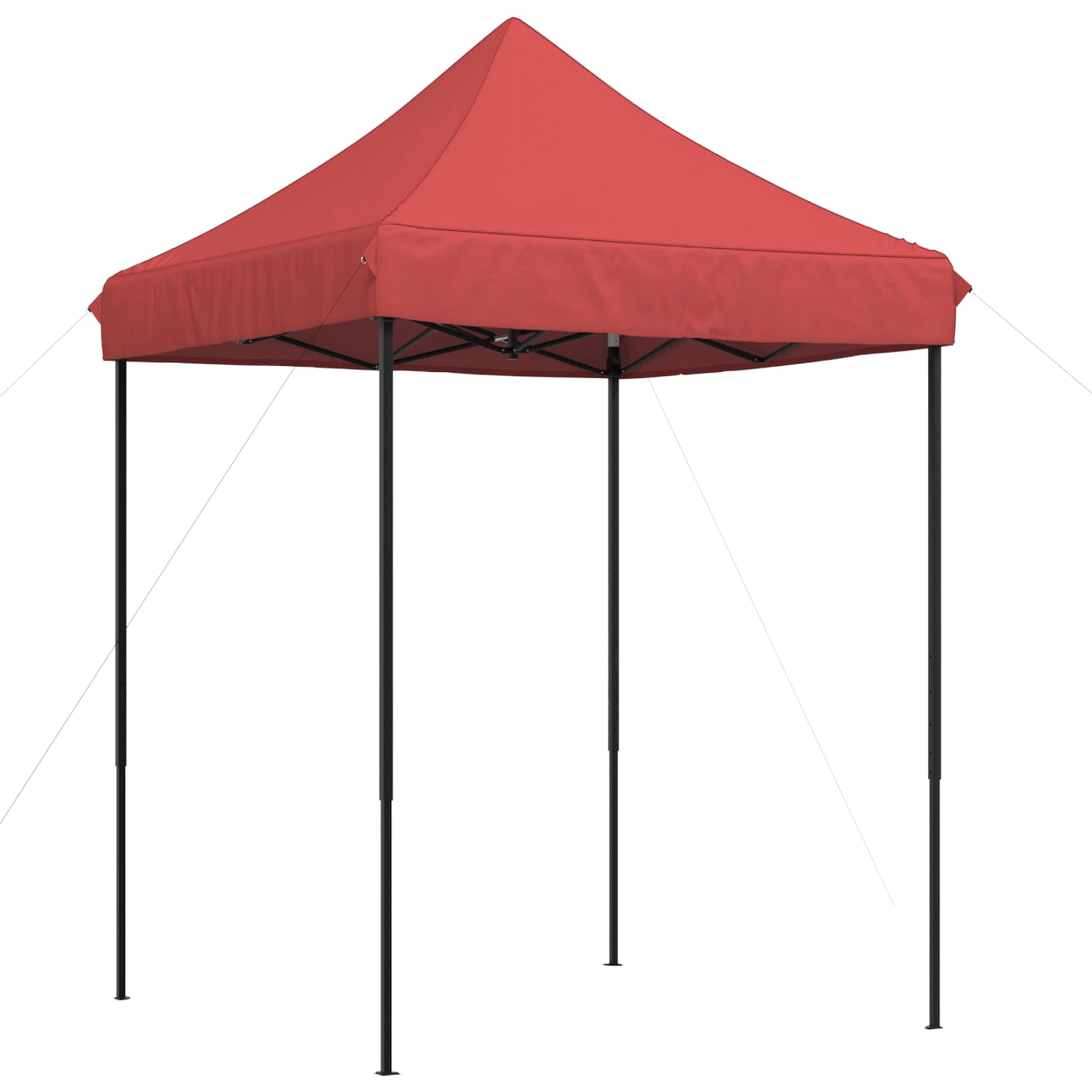Party-Zelt Bordeauxrot 200 x 200 x 306 cm Oxford-Stoff
