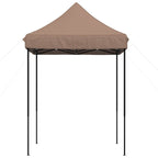 Party-Zelt Braun 200 x 200 x 306 cm Oxford-Stoff