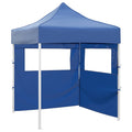 Party-Zelt Blau 200 x 200 x 315 cm Oxford-Stoff