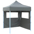 Party-Zelt Anthrazit 200 x 200 x 315 cm Oxford-Stoff