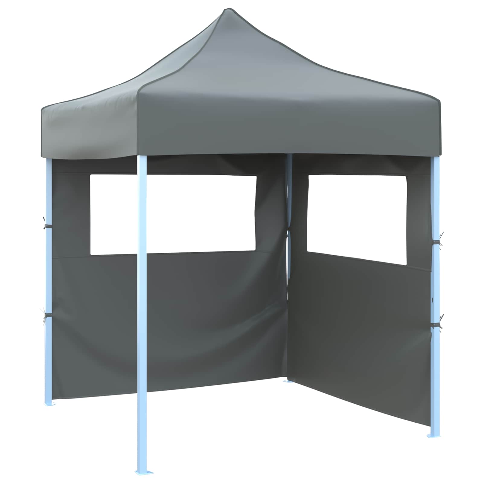 Party-Zelt Anthrazit 200 x 200 x 315 cm Oxford-Stoff