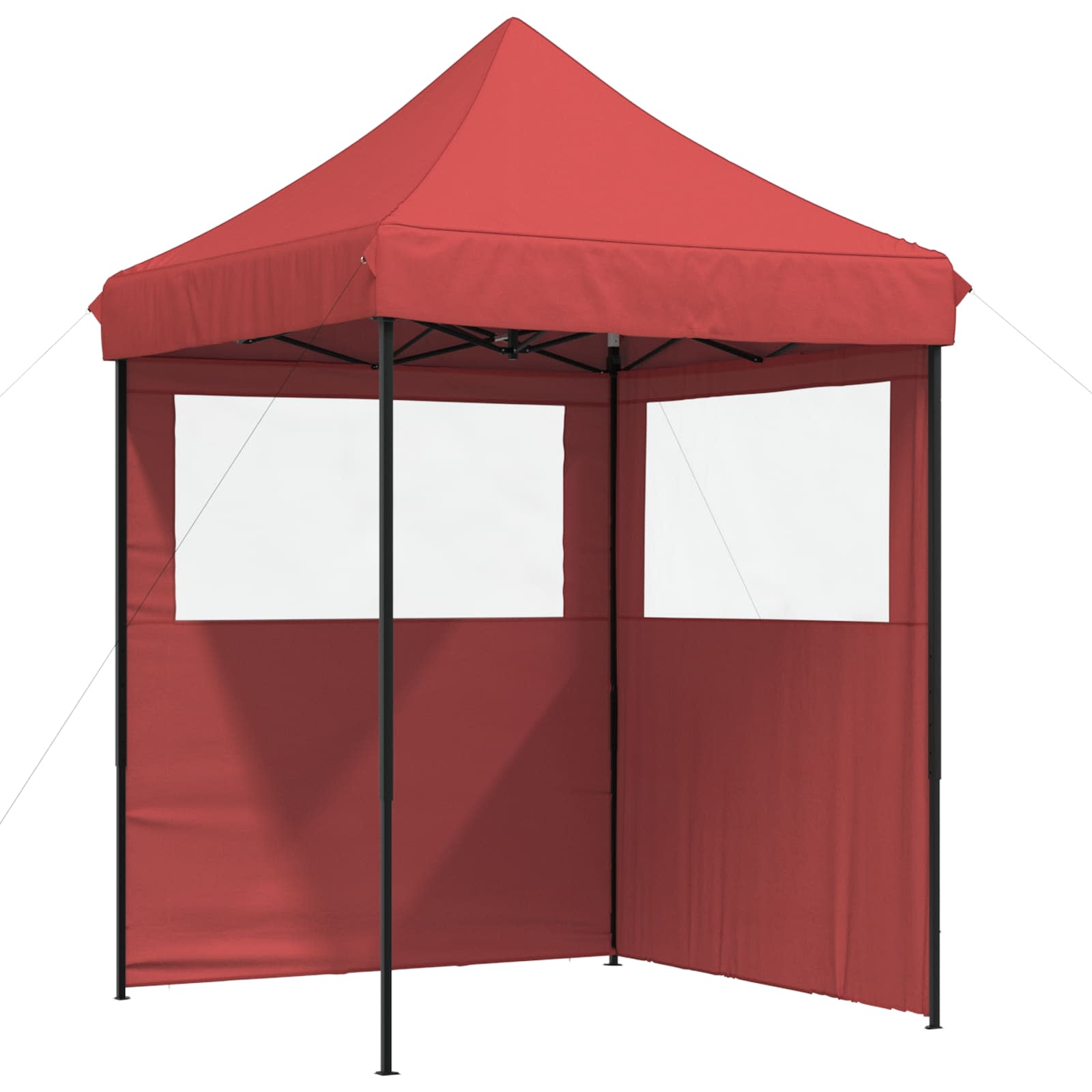 Party-Zelt Bordeauxrot 200 x 200 x 306 cm Oxford-Stoff
