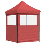 Party-Zelt Bordeauxrot 200 x 200 x 306 cm Oxford-Stoff