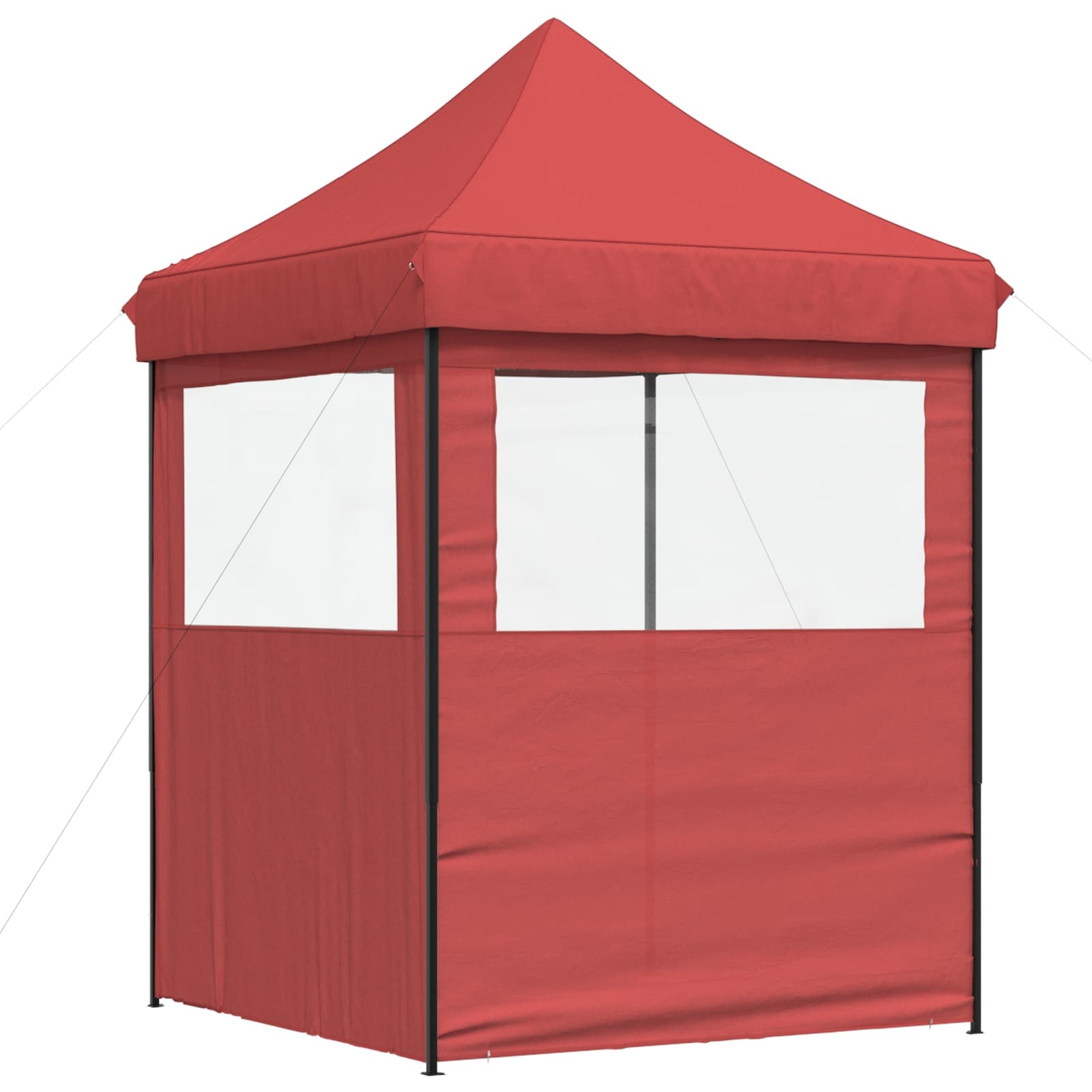 Party-Zelt Bordeauxrot 200 x 200 x 306 cm Oxford-Stoff