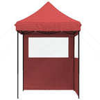 Party-Zelt Bordeauxrot 200 x 200 x 306 cm Oxford-Stoff