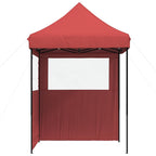 Party-Zelt Bordeauxrot 200 x 200 x 306 cm Oxford-Stoff