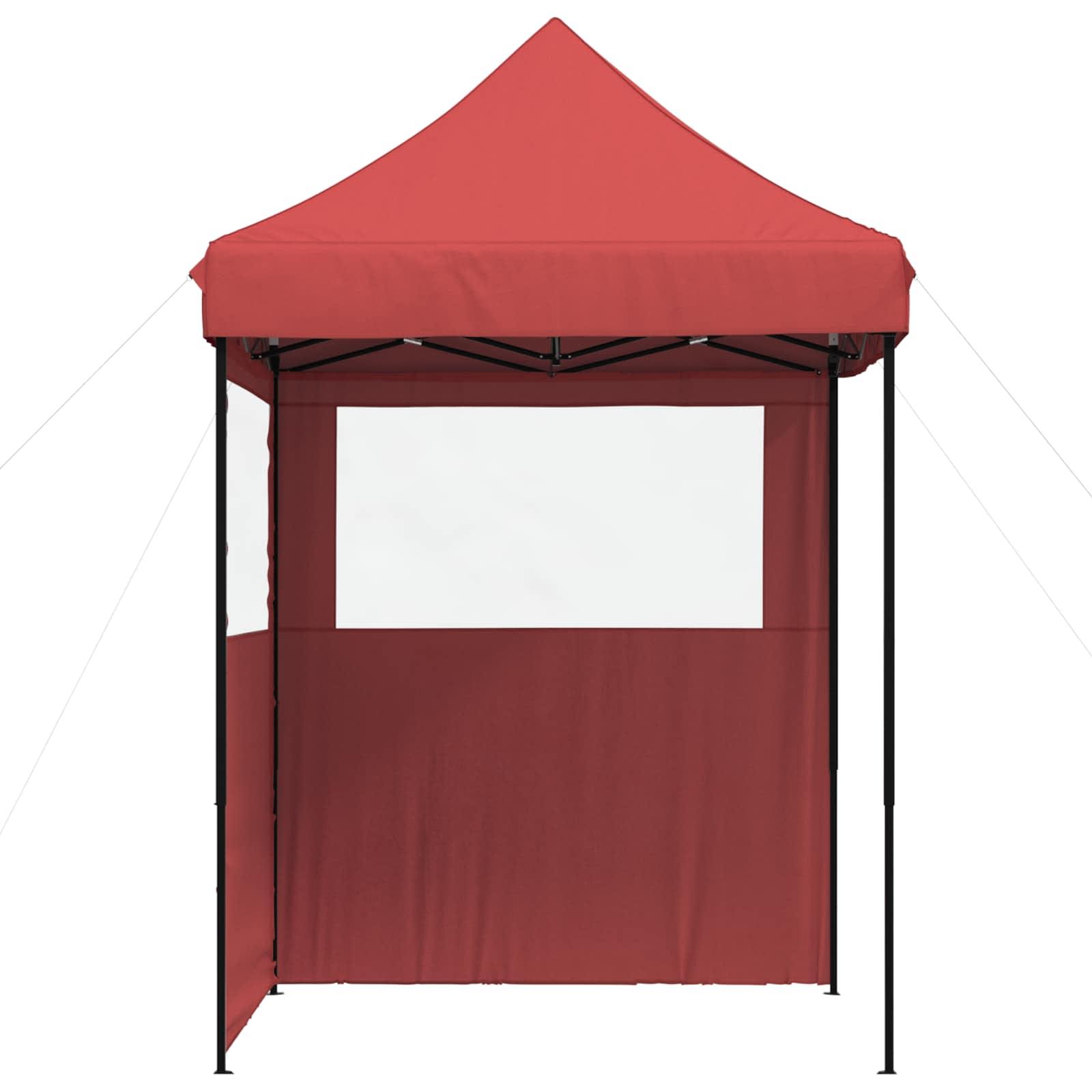 Party-Zelt Bordeauxrot 200 x 200 x 306 cm Oxford-Stoff