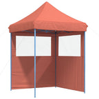 Party-Zelt Terrakotta 200 x 200 x 306 cm Oxford-Stoff