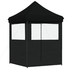 Party-Zelt Schwarz 200 x 200 x 306 cm Oxford-Stoff