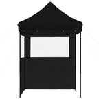 Party-Zelt Schwarz 200 x 200 x 306 cm Oxford-Stoff