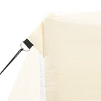 Party-Zelt Creme 200 x 200 x 315 cm Oxford-Stoff