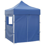 Party-Zelt Blau 200 x 200 x 315 cm Oxford-Stoff